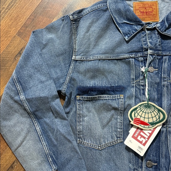 NWT Levi’s Vintage Clothing 1953 Type II Trucker Jacket - LVC 507XX - Large - Picture 5 of 11
